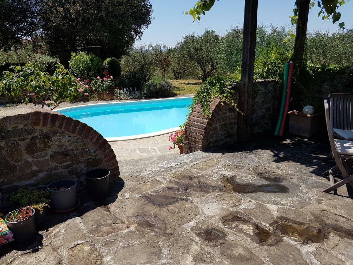 Villa La Torricella Monte San Savino Bagian luar foto